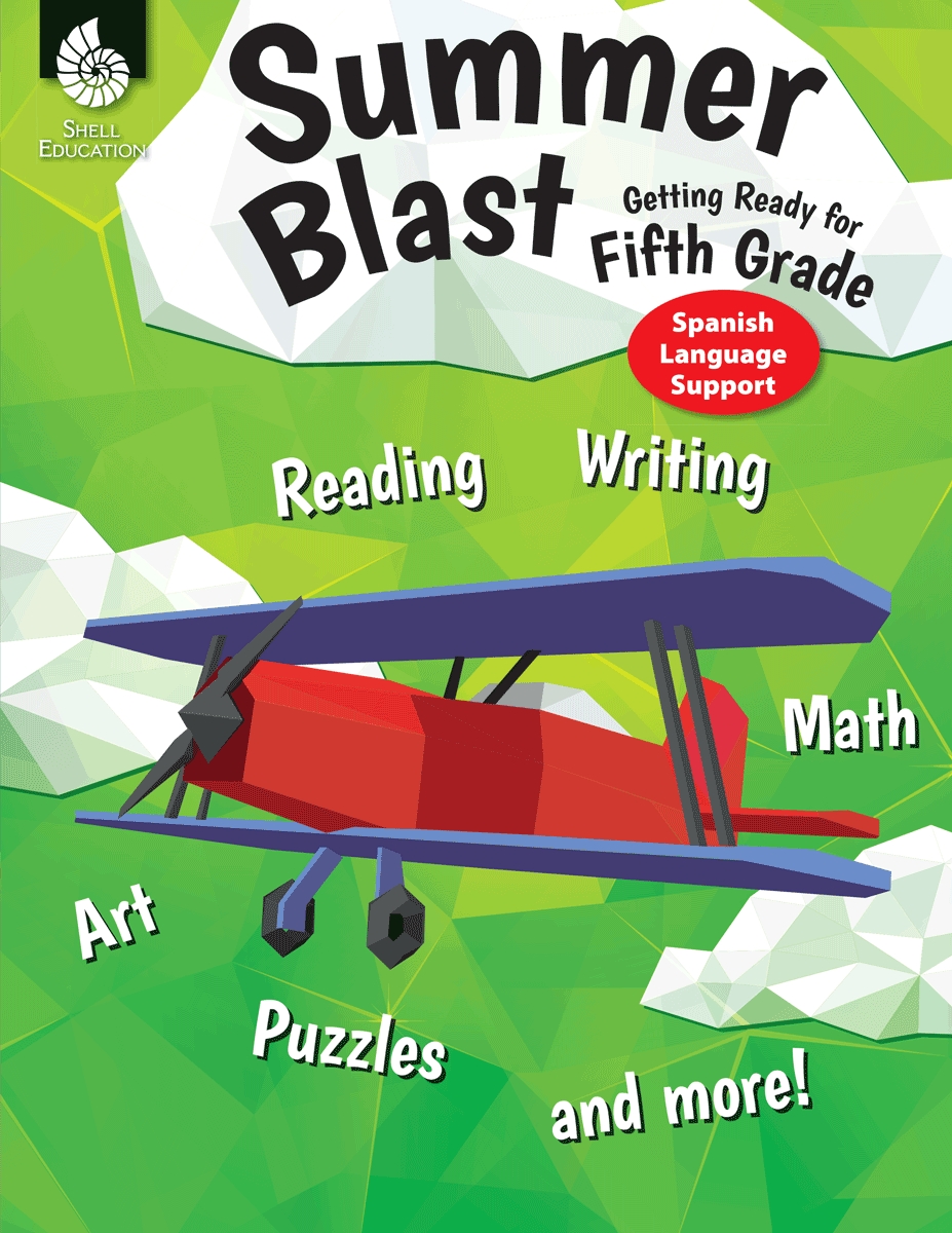 86130 Summer Blast - Getting Ready for Fifth Grade Spanish Language Support Book8