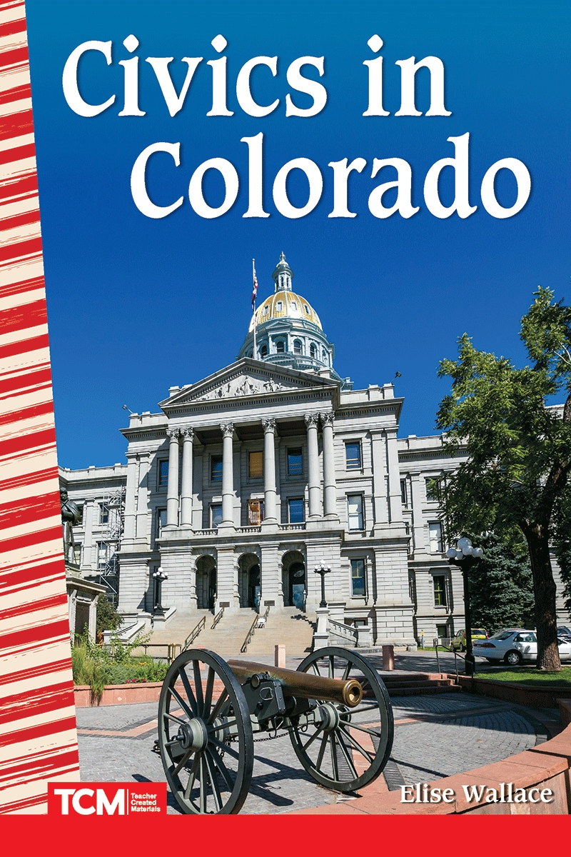 124362 Civics in Colorado Book, Grade 3-5