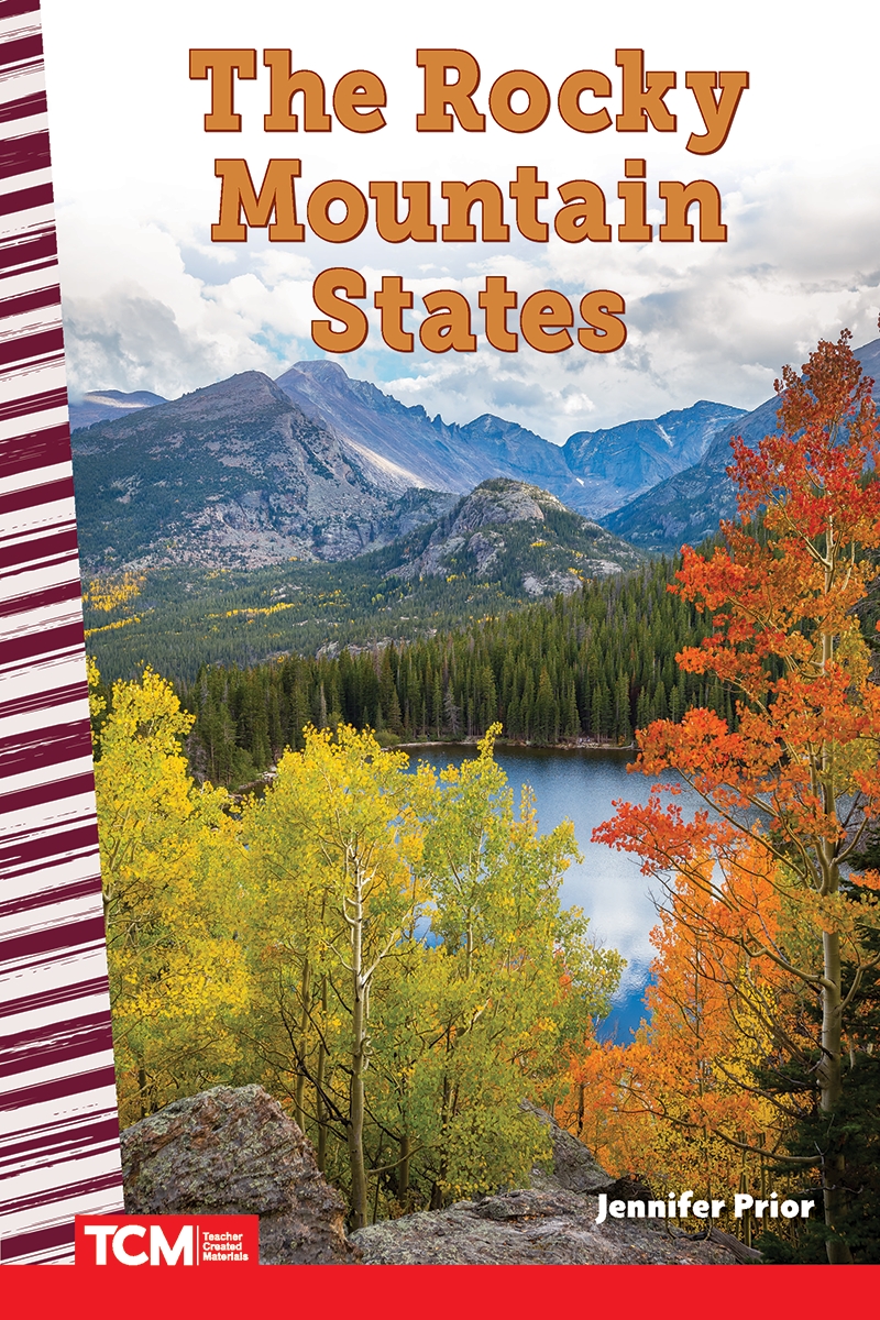921604 The Rocky Mountain States Book, Grade 4-8