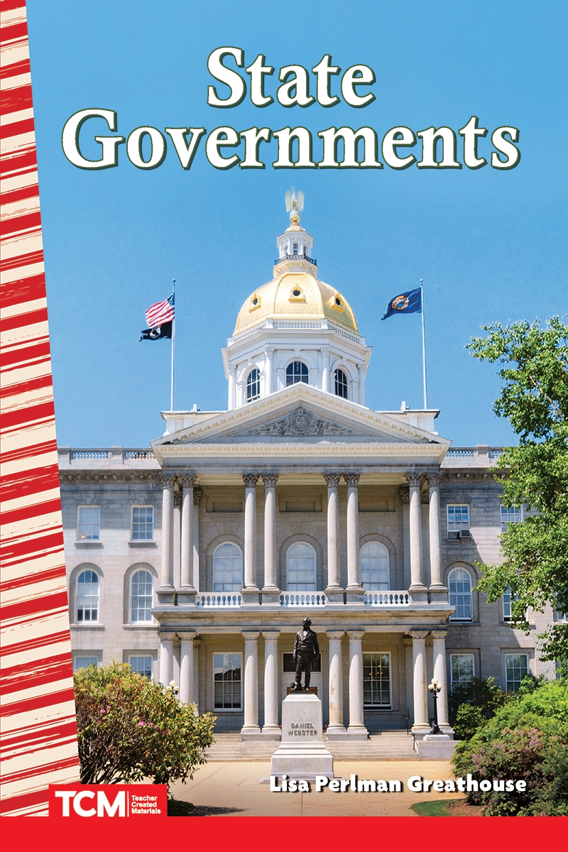 921611 State Governments Book, Grade 4-8