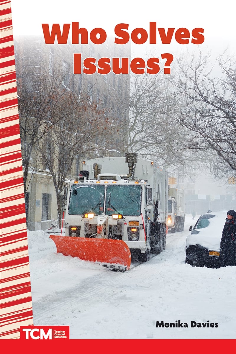 921613 Who Solves Issues Book, Grade 4-8