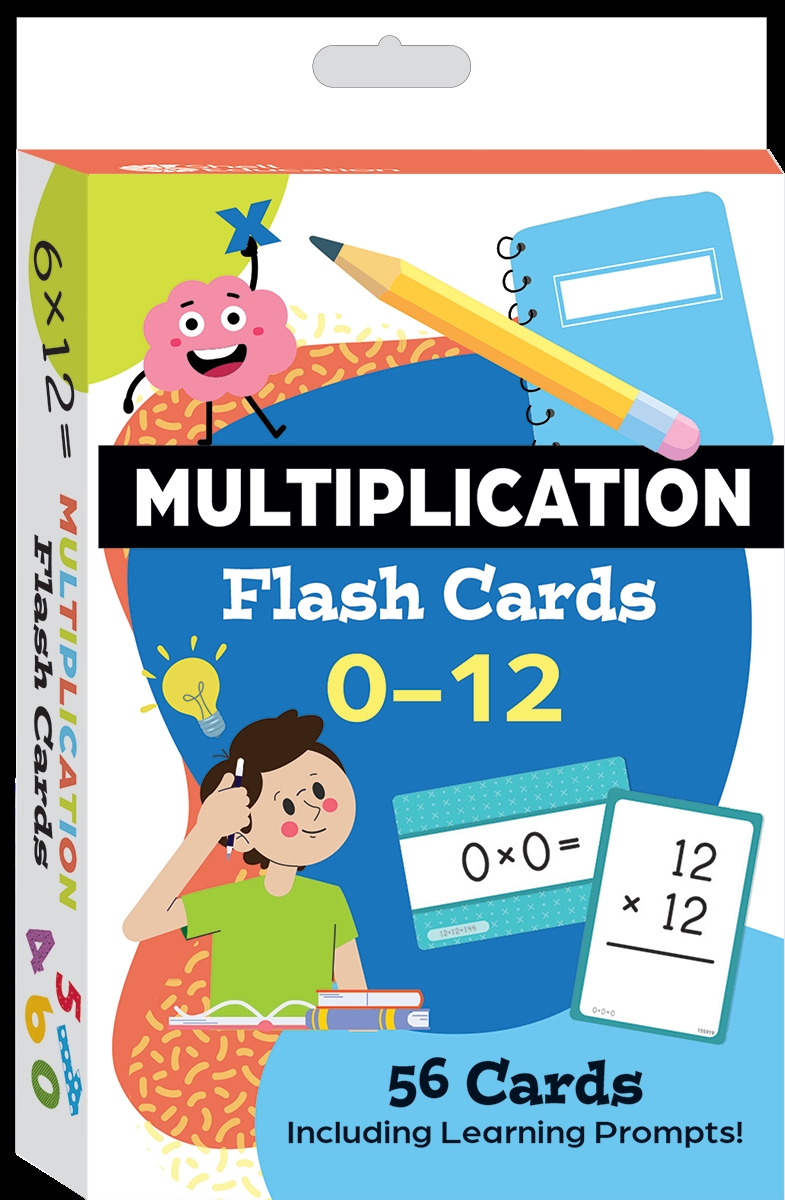 155917 Multiplication Flash Cards Deck