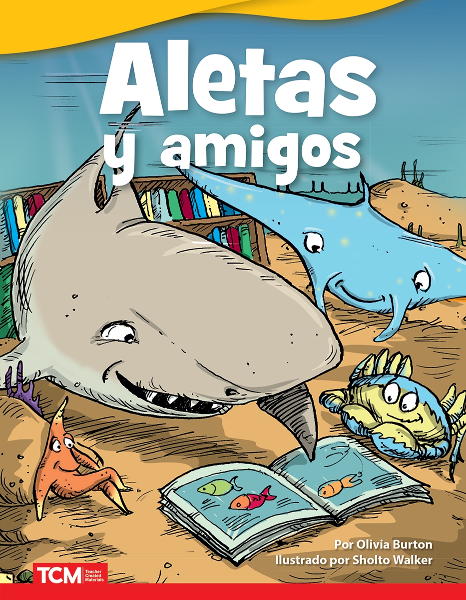 926412 Aletas Y Amigos Book, Grade 2-3