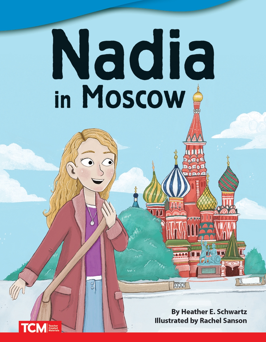 120781 Nadia in Moscow Book, Grade 2-3