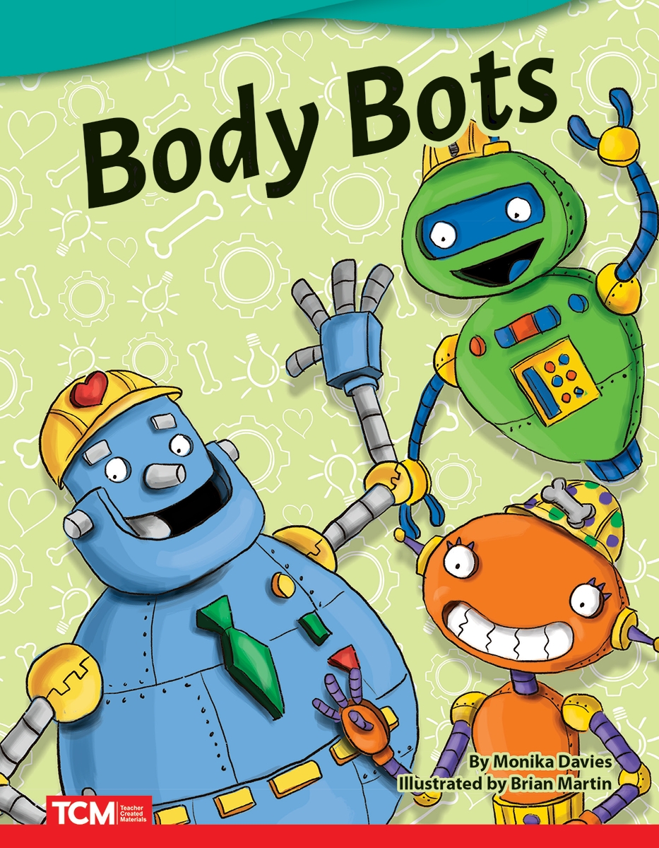 120799 Body Bots Book, Grade 2-3