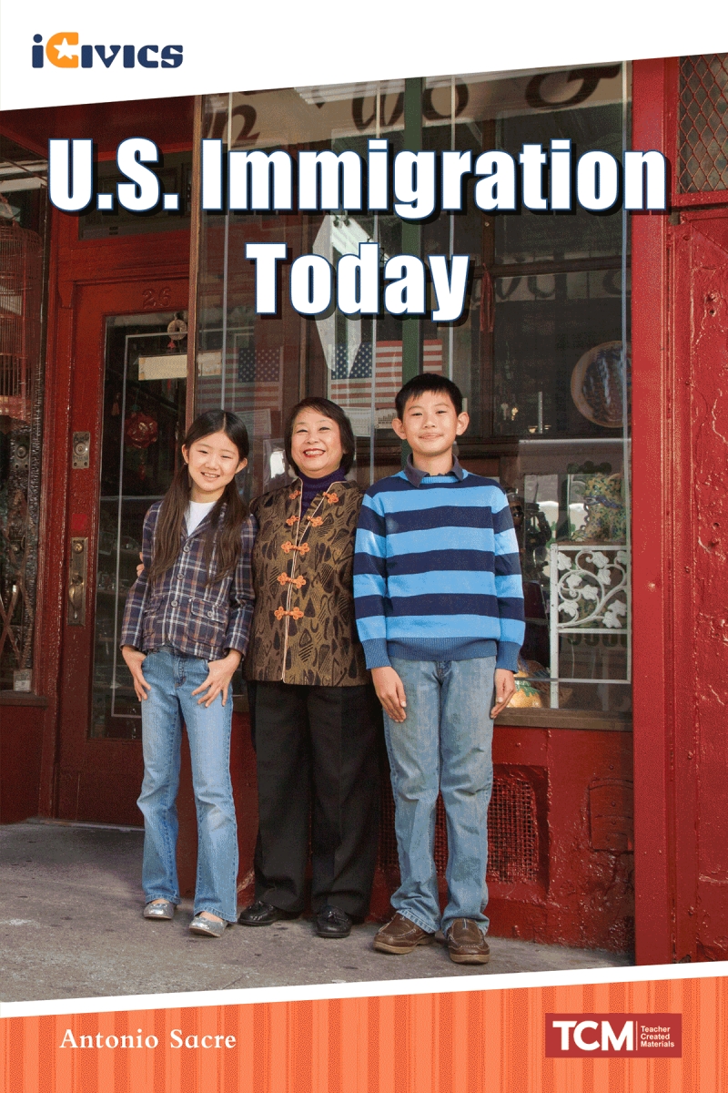 123980 U.S. Immigration Today Book, Grade 5-8