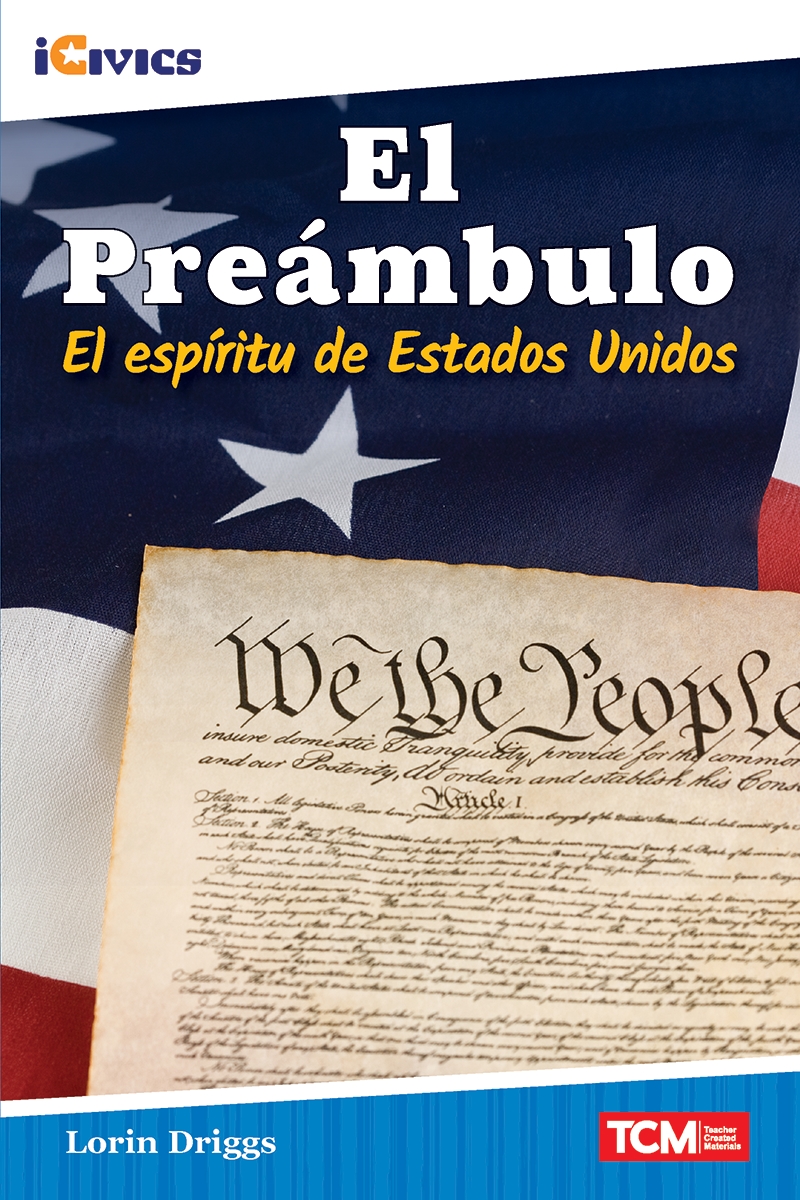 917697 El Preambulo - El Espiritu De Estados Unidos Book, Grade 3-4
