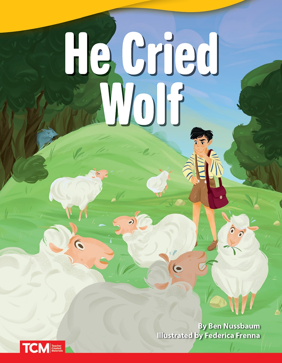 120806 He Cried Wolf Book, Grade 2-3