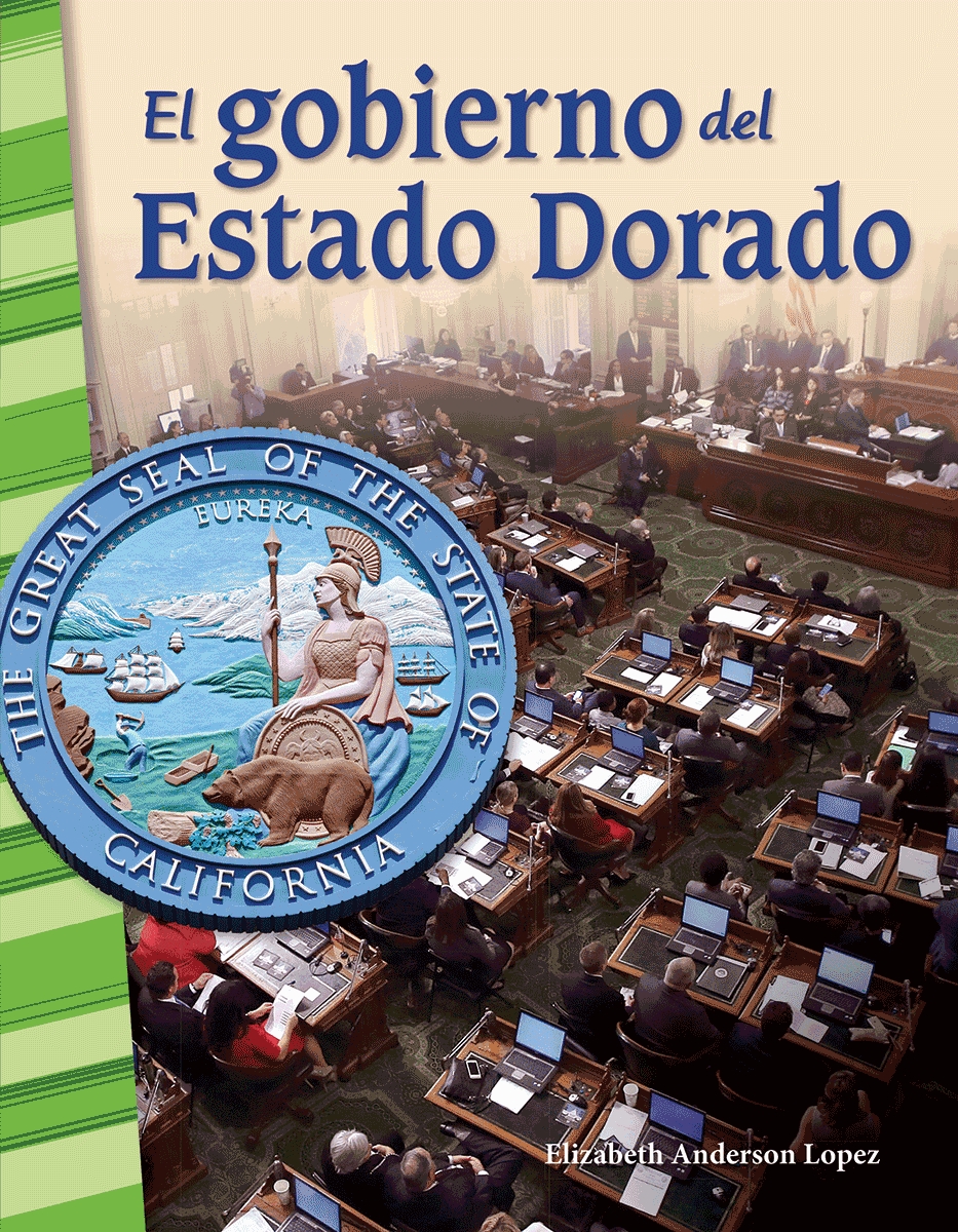 111406 El Gobierno Del Estado Dorado Book, Grade 4
