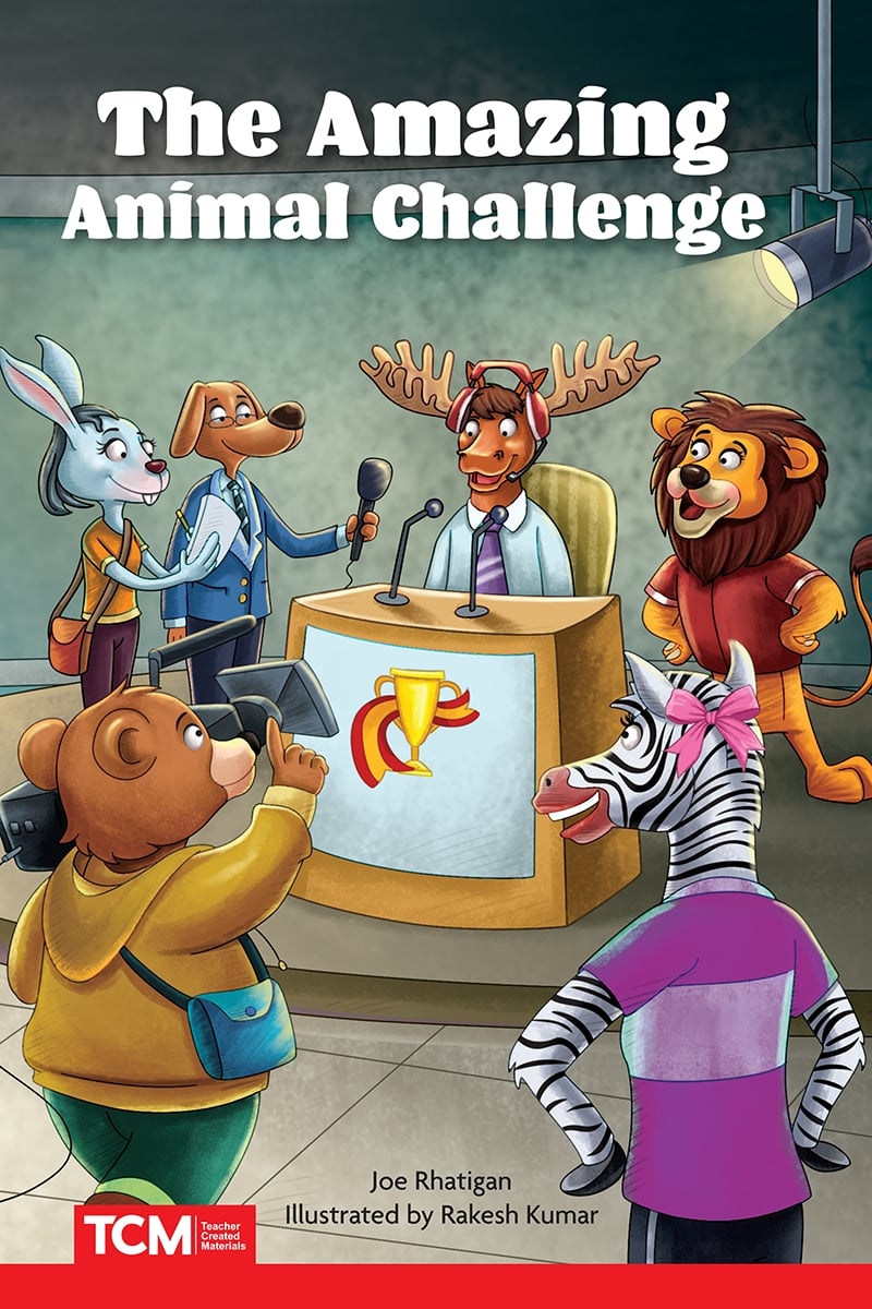 131175 The Amazing Animal Challenge Book, Grade 3