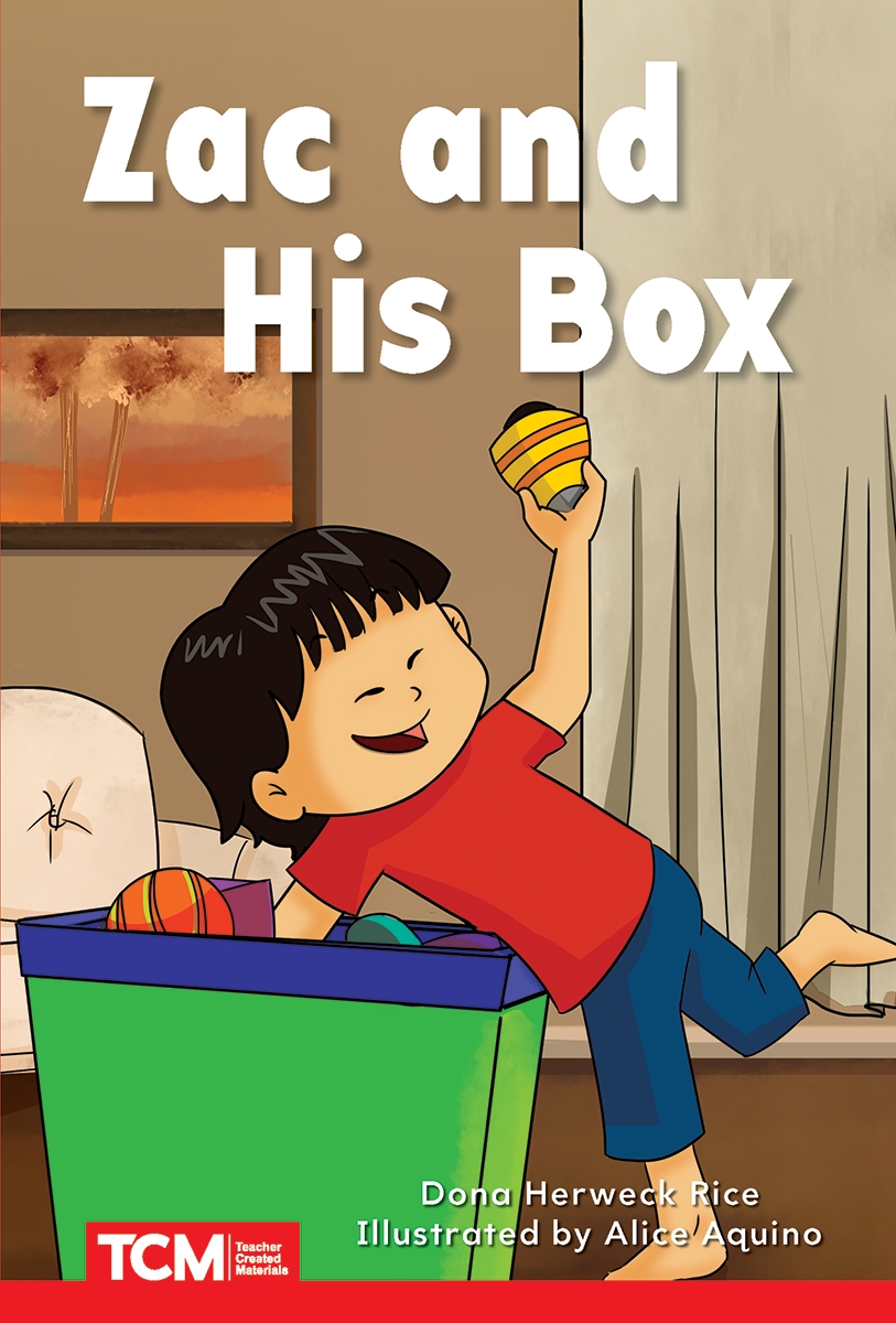 932917 Zac & His Box Book, Grade PK-1