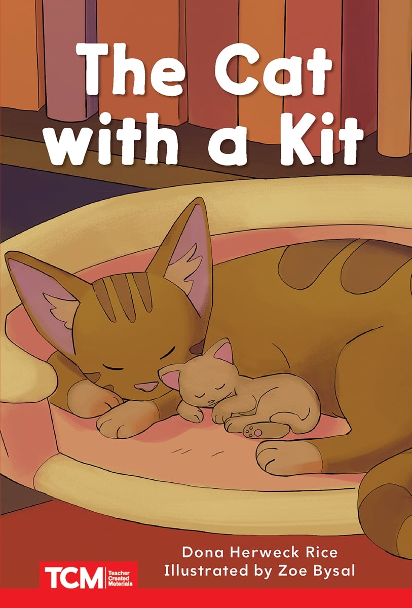 932919 The Cat with A Kit Book, Grade PK-1
