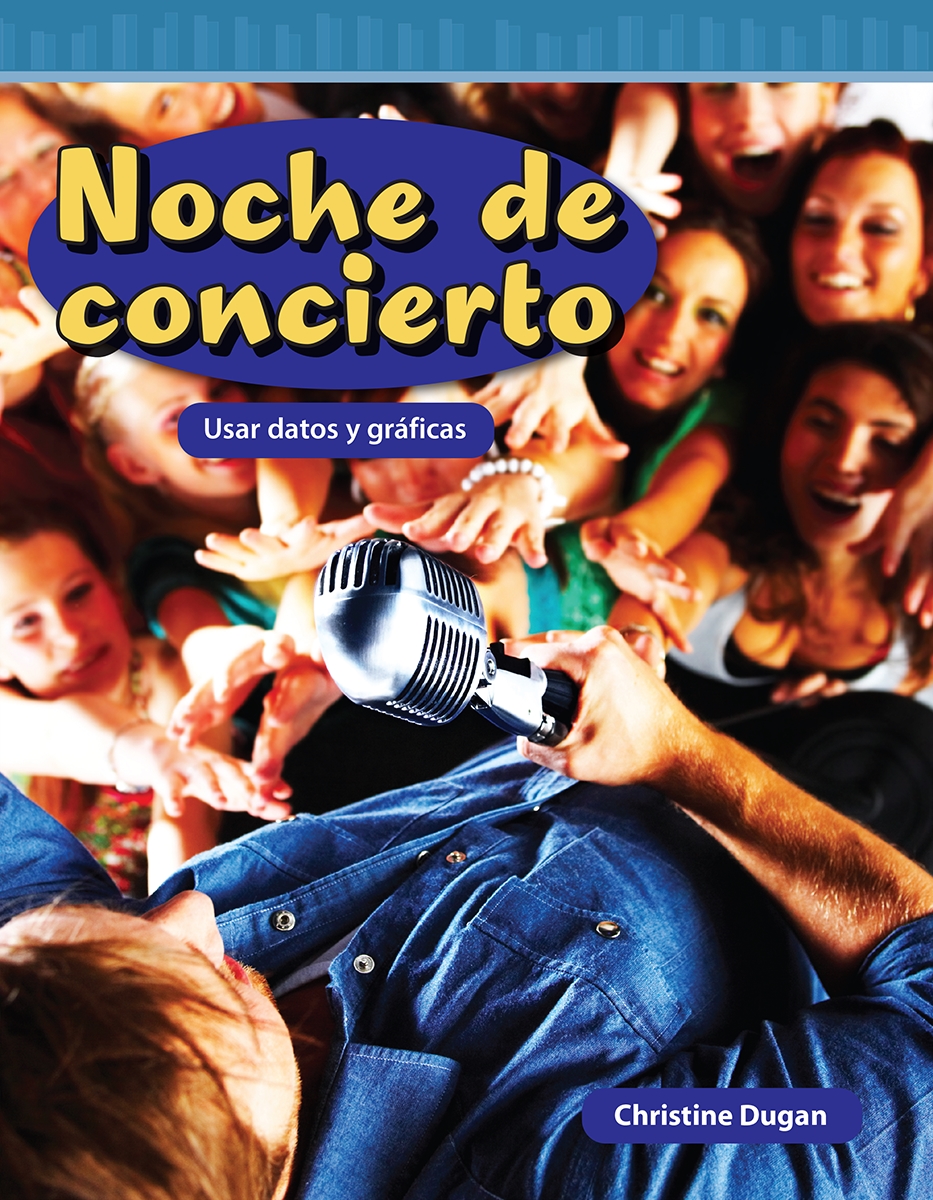 146220 Noche De Concierto - Usar Datos Y Graficas Book, Grade 5-8