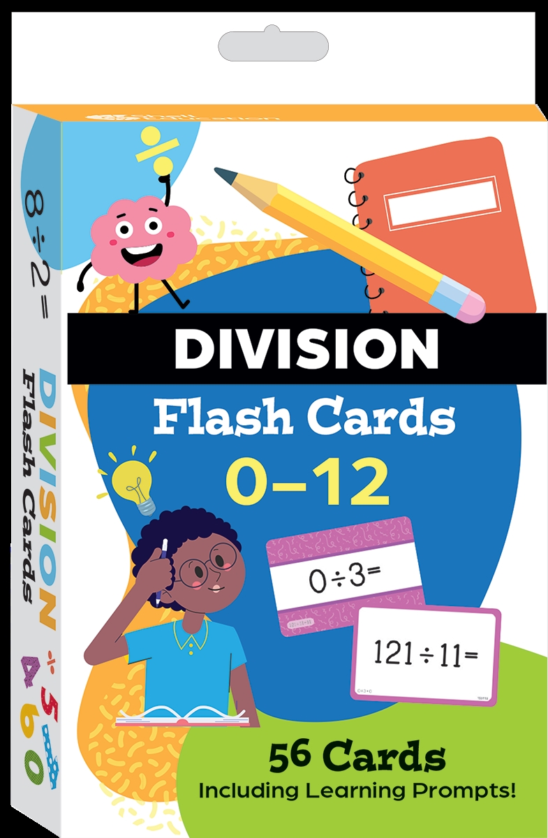 155918 Division Flash Cards Deck