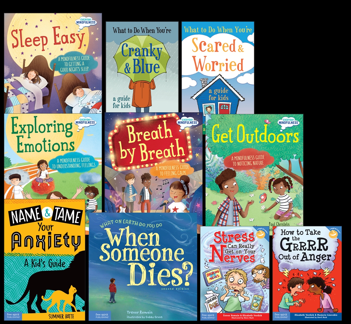 145542 Mental Health Third & Fourth & Fifth Grade Expanded 10-Book Collection