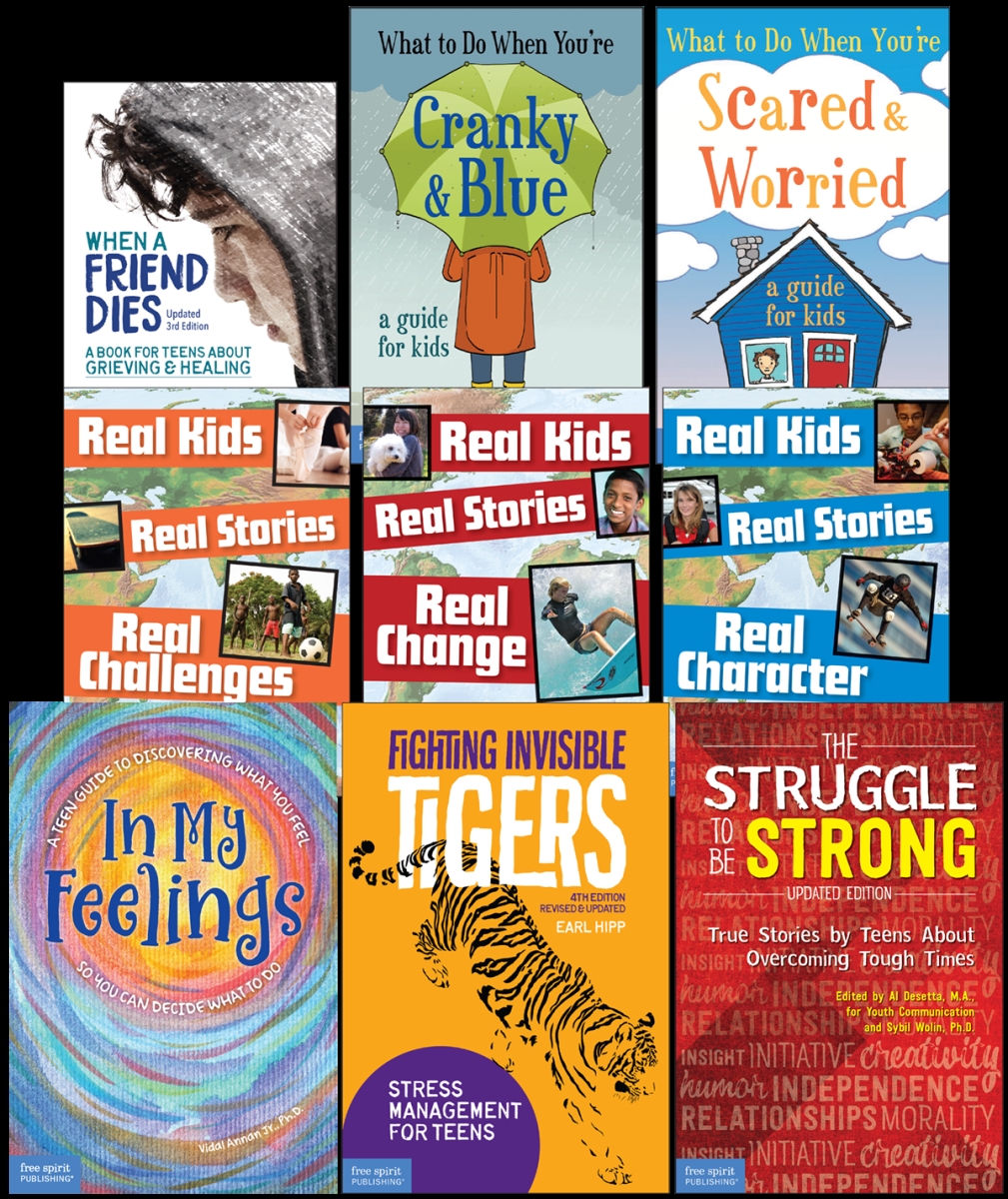 145543 Mental Health Middle School & Teens Expanded 9-Book Collection