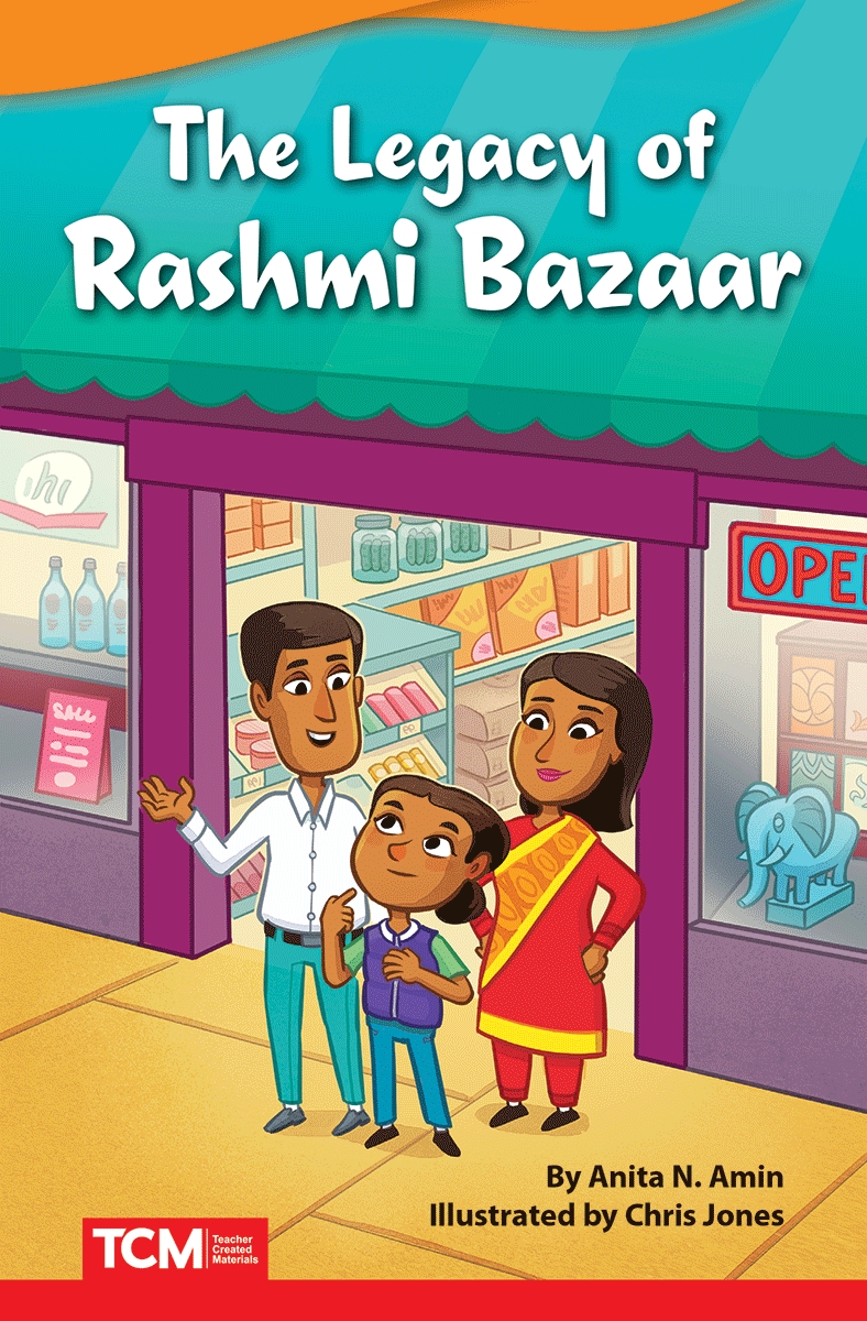 109875 The Legacy of Rashmi Bazaar Book, Grade 3-5