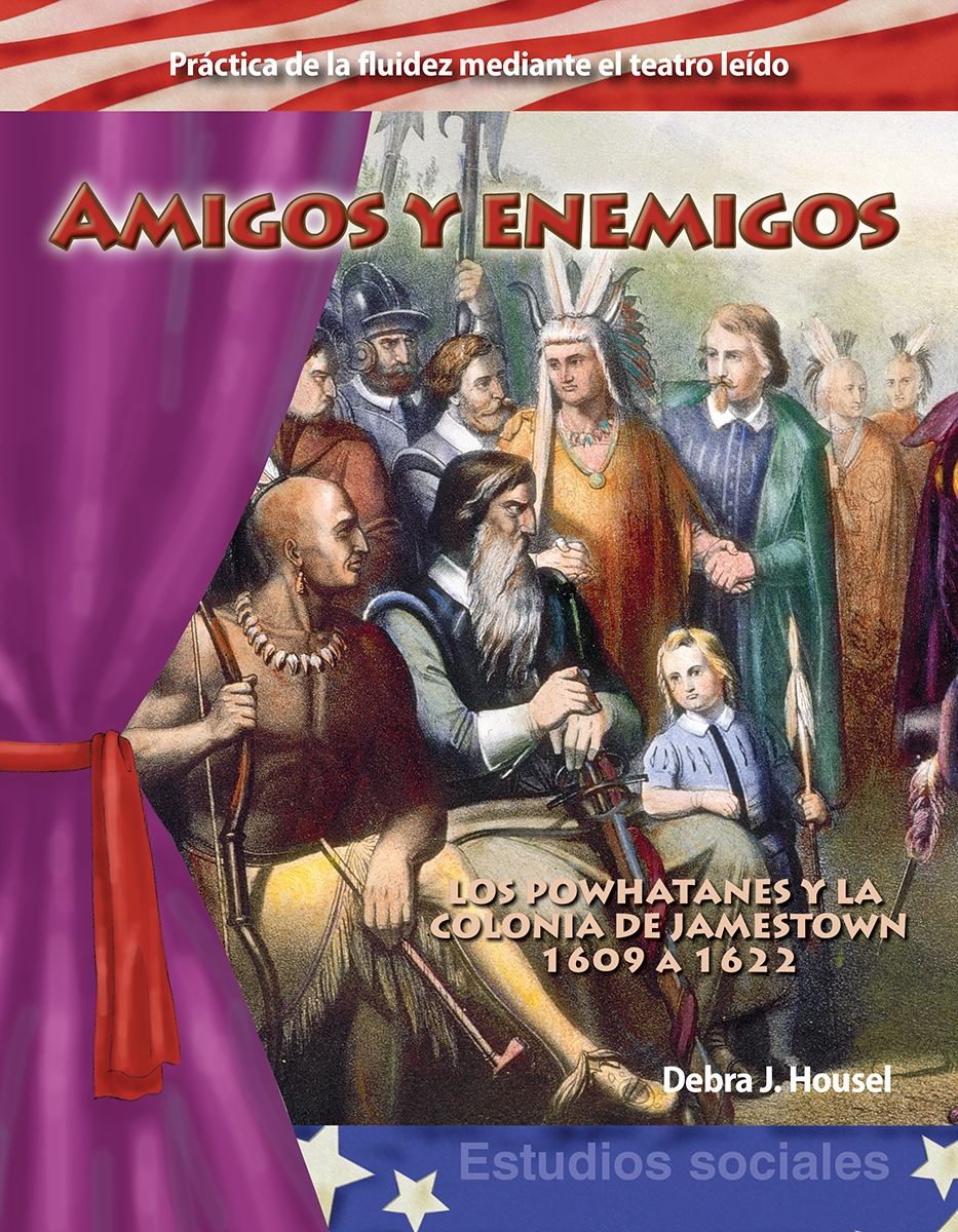 156203 Amigos Y Enemigos Book, Grade 3-5