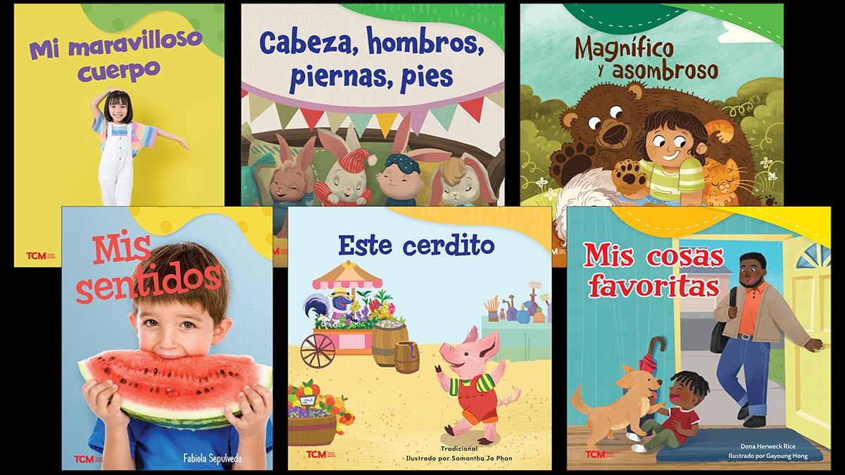 156300 Exploration Storytime - How Does My Body Work Spanish 6-Book Set, Grade PK-1