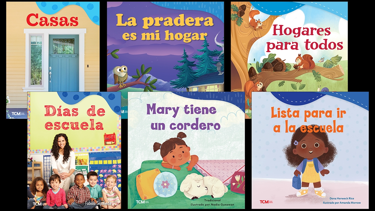 156302 Exploration Storytime - Where Do I Grow & Learn Spanish 6-Book Set, Grade PK-1