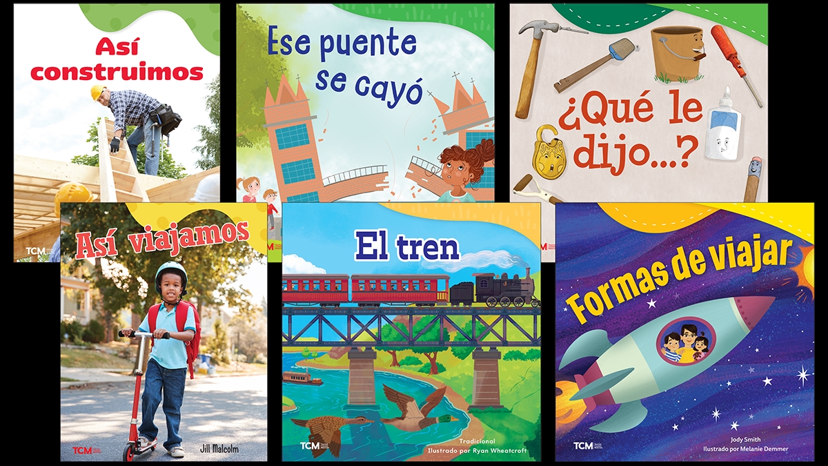 156304 Exploration Storytime - How Do We Make & Explore Our World Spanish 6-Book Set, Grade PK-1