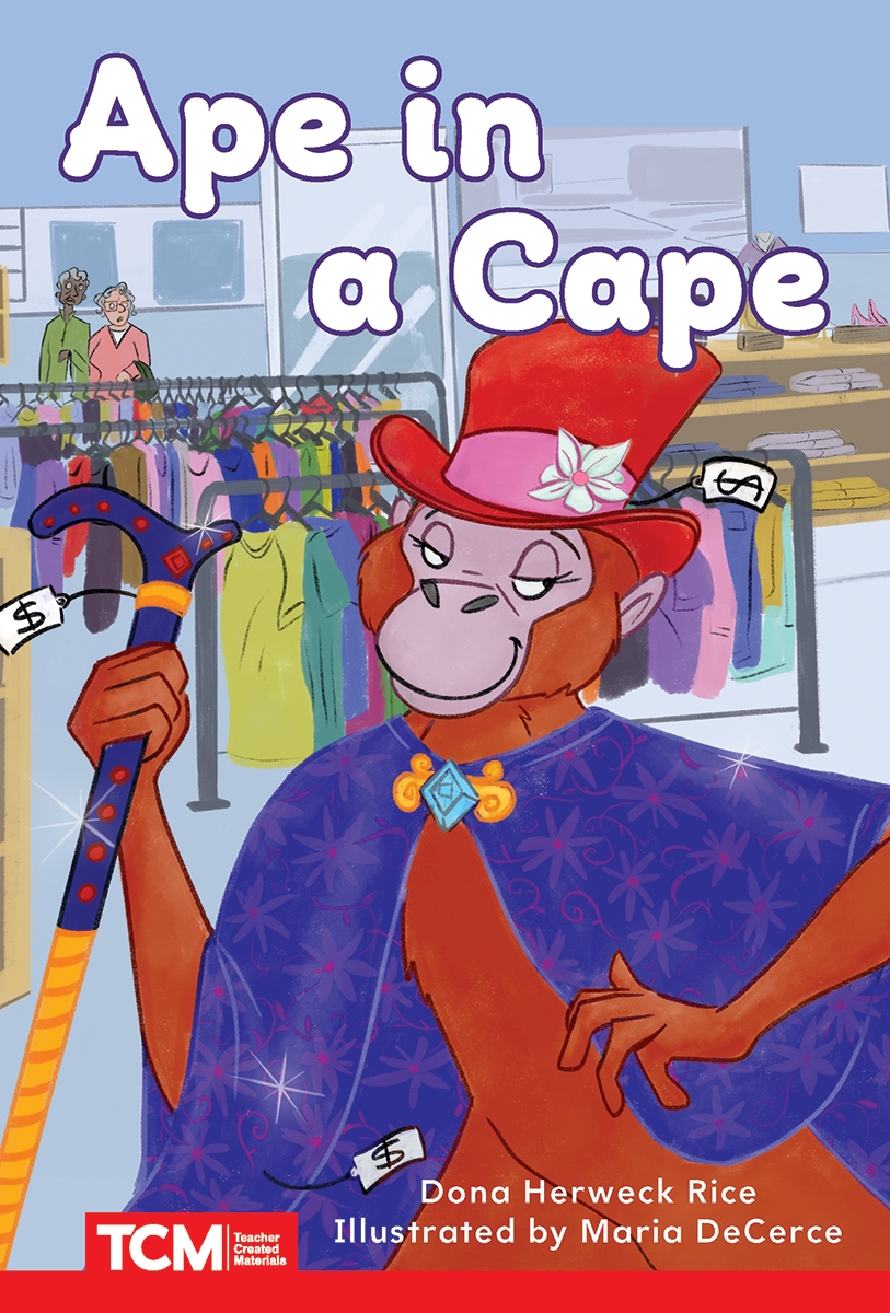 932925 Ape in A Cape Book, Grade PK-1