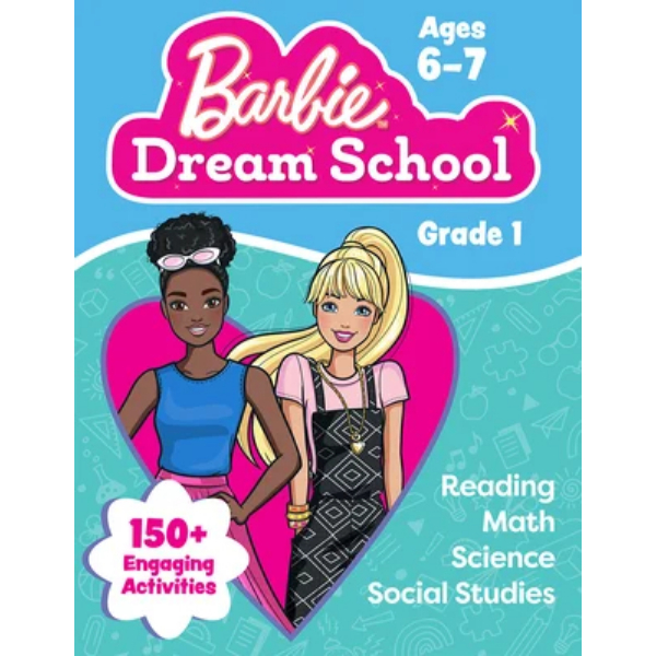 160988 Barbie Dream School Grade 1 Workbook