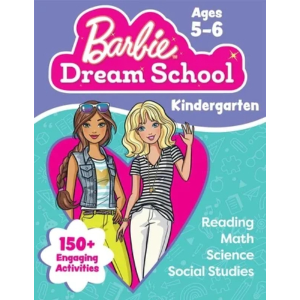 160987 Barbie Dream School Kindergarten Workbook