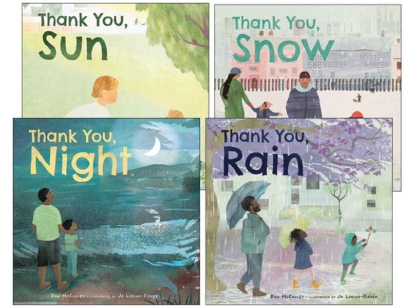 704690 Thank You World Book Set - 4 Piece