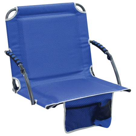 Picture of Rio 10121-407-1 Gear Bleacher Boss Pal Stadium Chair Wrapped Arms&#44; Blue