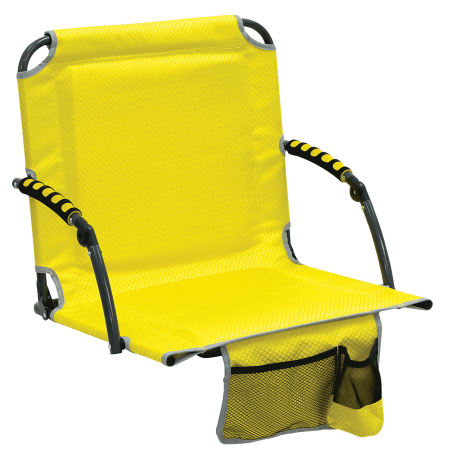 Picture of Rio 10121-408-1 Gear Bleacher Boss Pal Stadium Chair Wrapped Arms&#44; Yellow