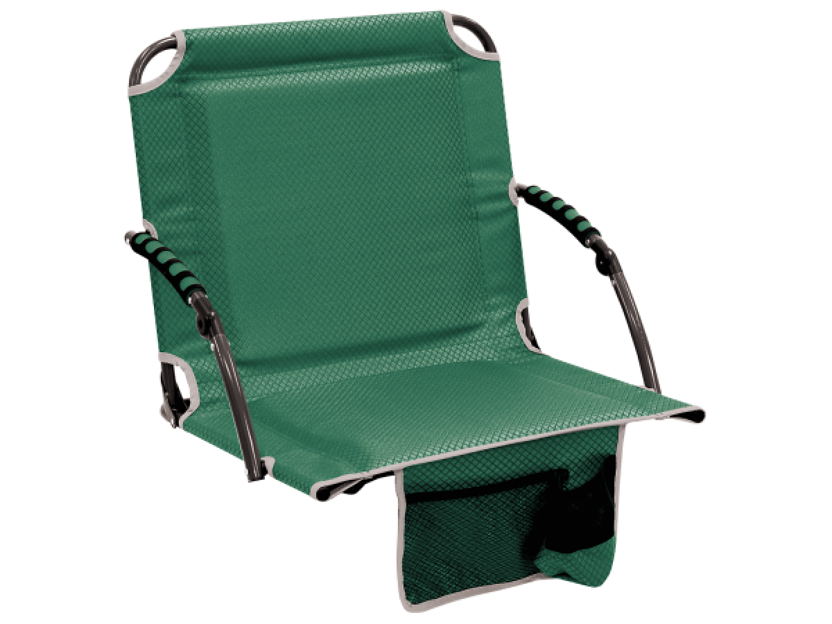 Picture of Rio 10121-412-1 Gear Bleacher Boss Pal Stadium Chair Wrapped Arms&#44; Green
