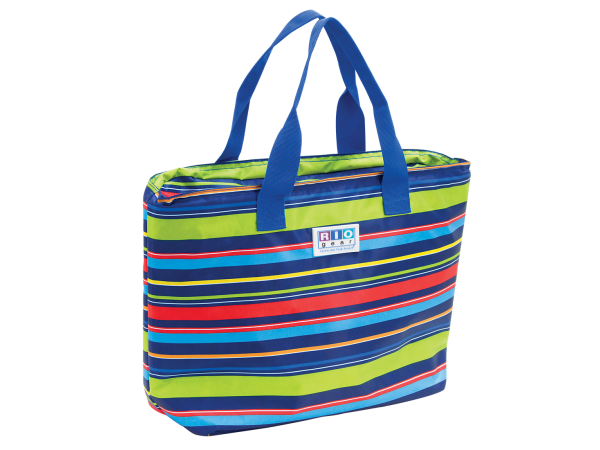 Picture of Rio CT781-1801-1 Gear Insulated Cooler Tote Bag&#44; Stripe