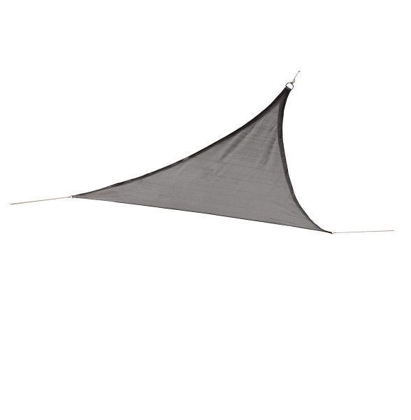 Picture of ShelterLogic 25617 12 ft. & 3&#44; 7 m 140 gsm Triangle Shade Sail&#44; Gray