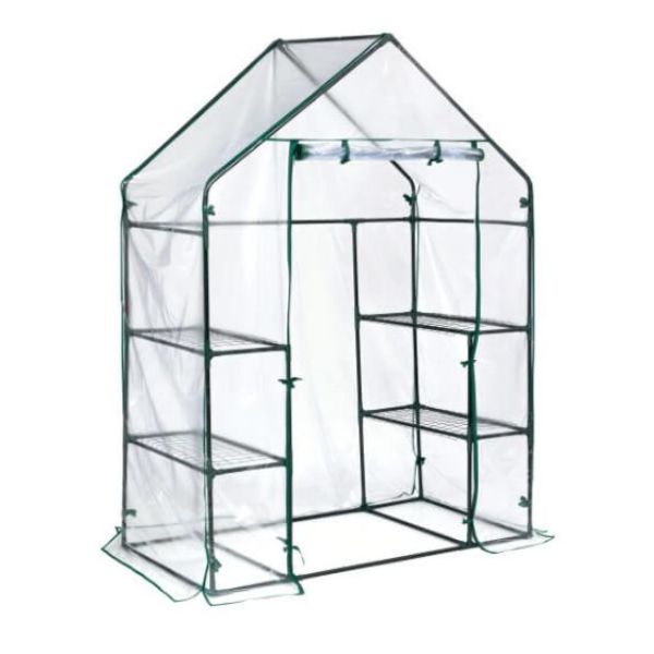 Picture of ShelterLogic 70519 4 ft. 8 in. x 2 ft. 5 in. 6 ft. 4 in. Grow IT Greenhouse - Small