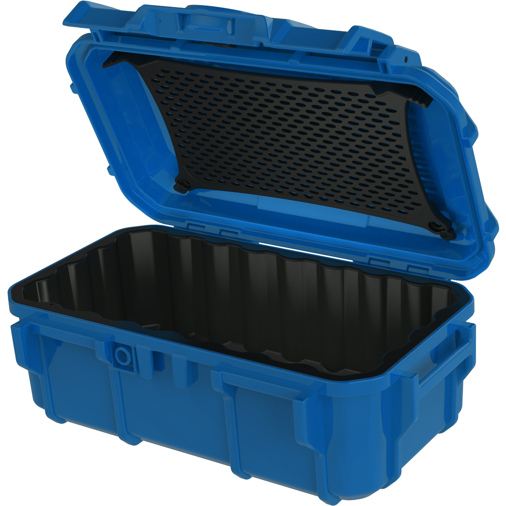 Picture of Seahorse SE57&#44;BL 9.5 x 5.8 x 3.8 in. Protective Micro Case with Padded Liner&#44; Blue