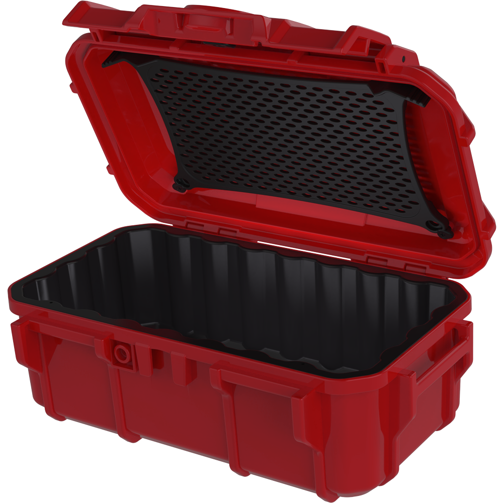 Picture of Seahorse SE57&#44;RD 9.5 x 5.8 x 3.8 in. Protective Micro Case with Padded Liner&#44; Red
