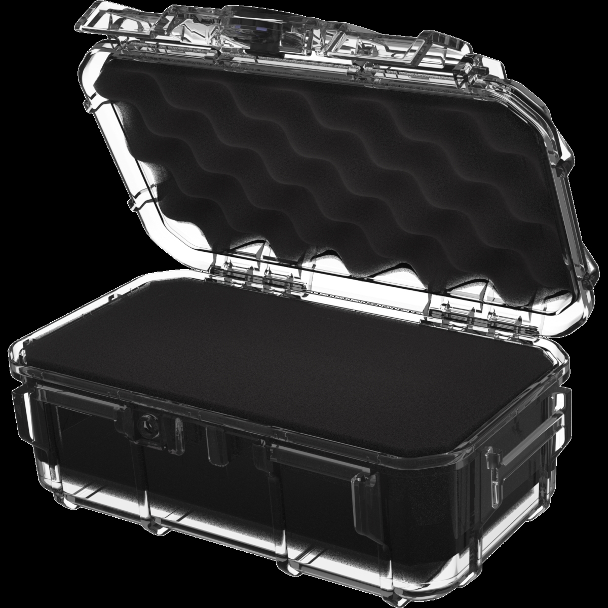 Picture of Seahorse SE57F&#44;CL 9.5 x 5.8 x 3.8 in. Protective Micro Case with Foam&#44; Clear