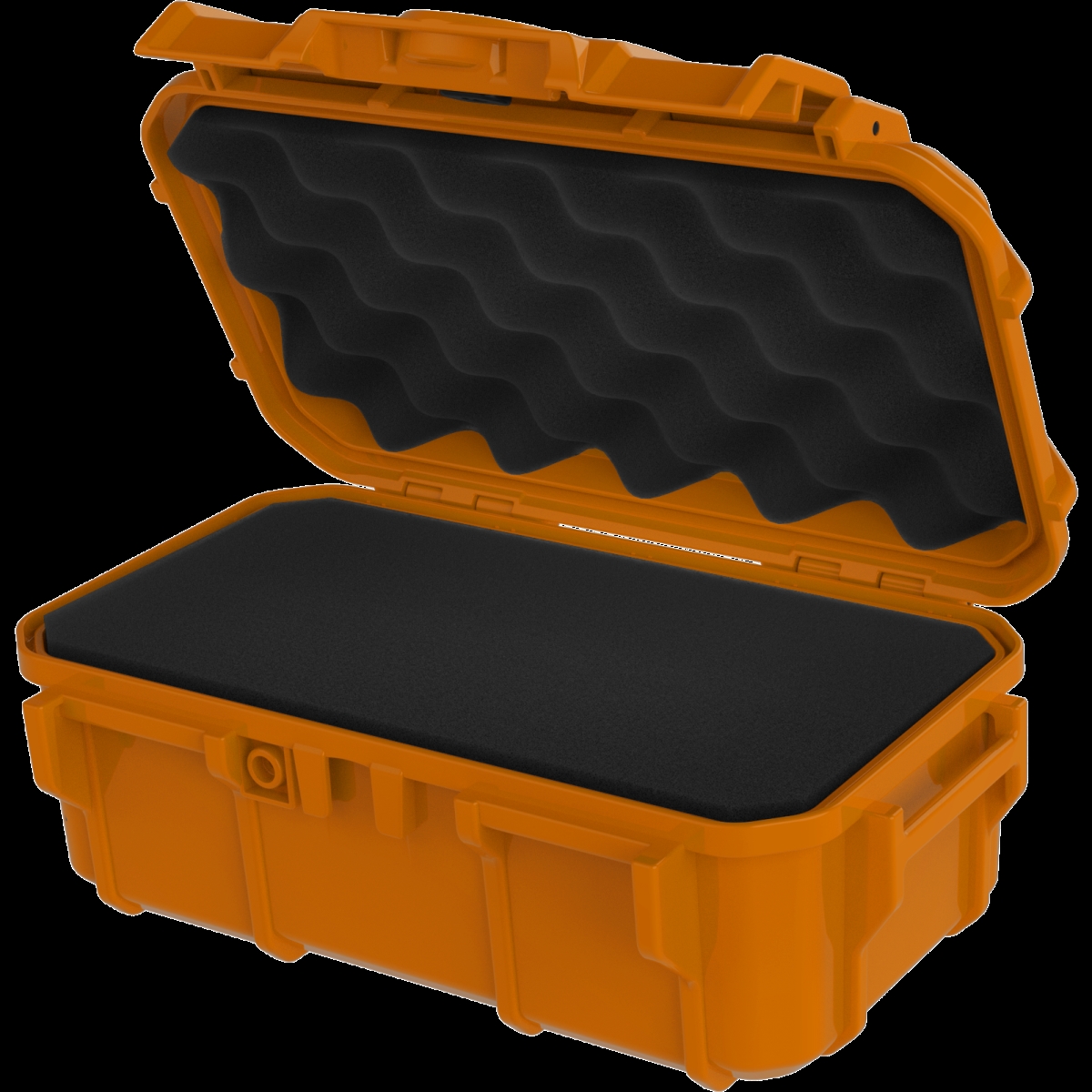 Picture of Seahorse SE57F&#44;OR 9.5 x 5.8 x 3.8 in. Protective Micro Case with Foam&#44; Orange