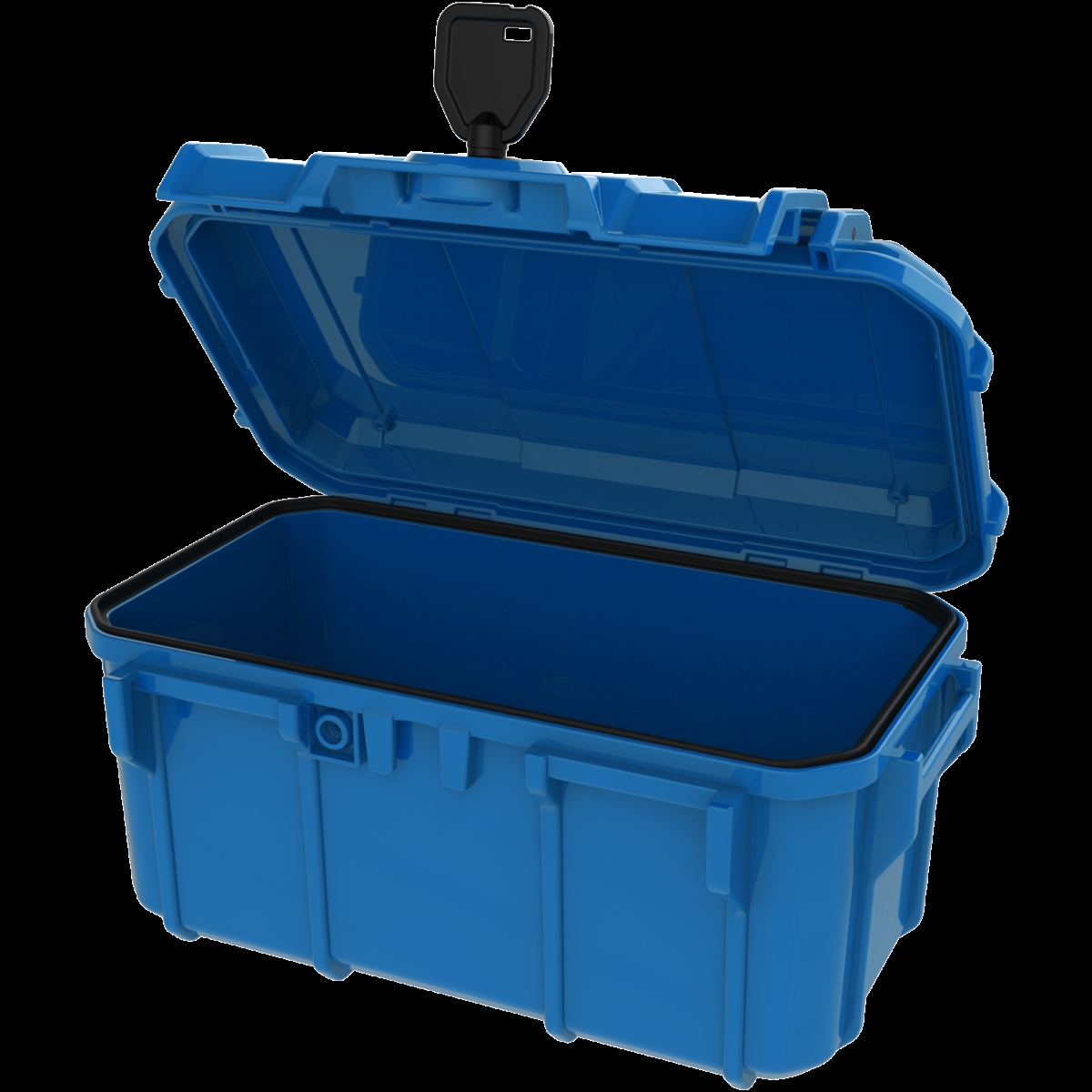 9.5 x 5.8 x 4.7 in. Protective Micro Case, Blue