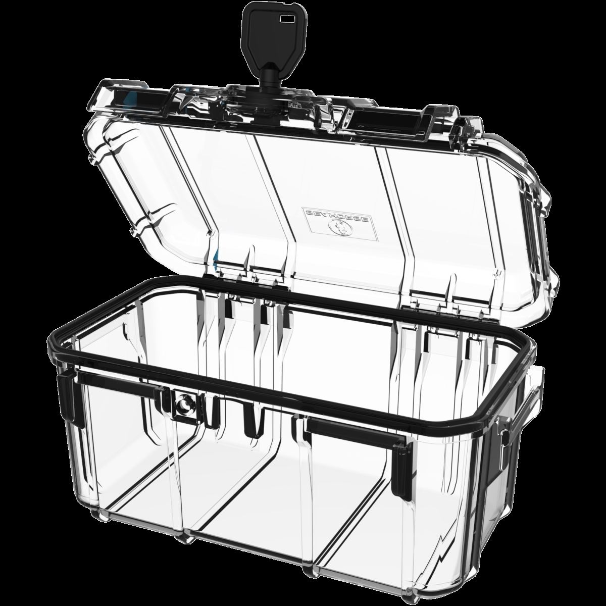 SE58OEM,CL 9.5 x 5.8 x 4.7 in. Protective Micro Case, Clear