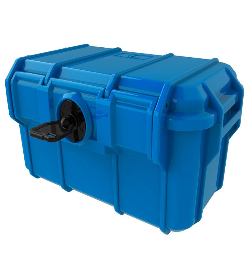 SE59-BL Protective Micro Case with Padded Liner - Blue