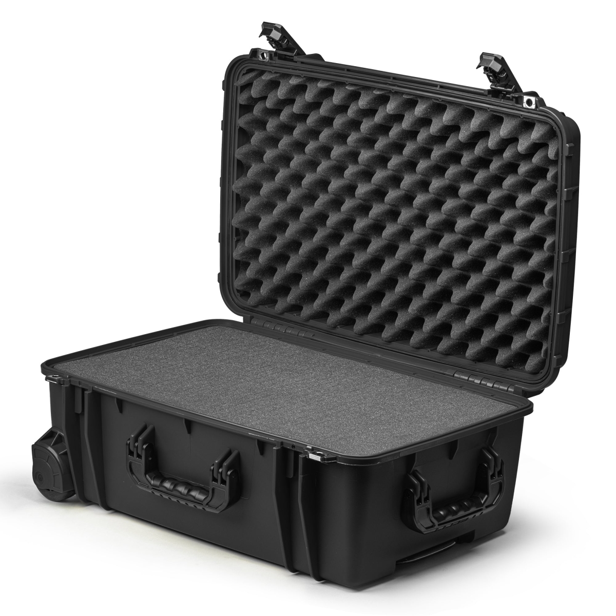 SE920FPL,BK 920 Case with Foam & Keyed Plastic Locks, Black