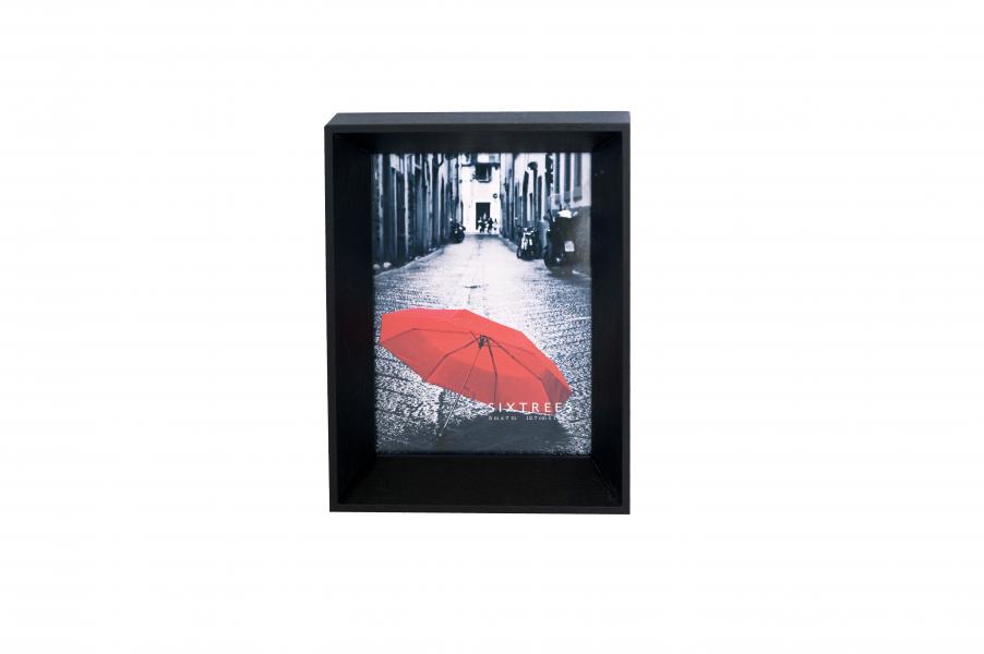 5 x 7 in. Stark Black Frame
