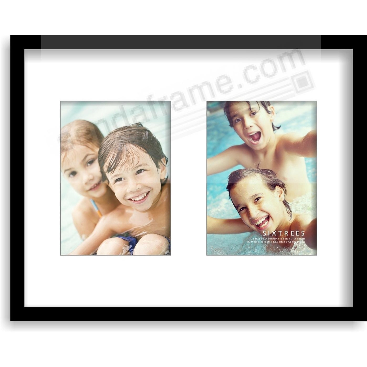 11 x 14 in. Logan Frame  Black