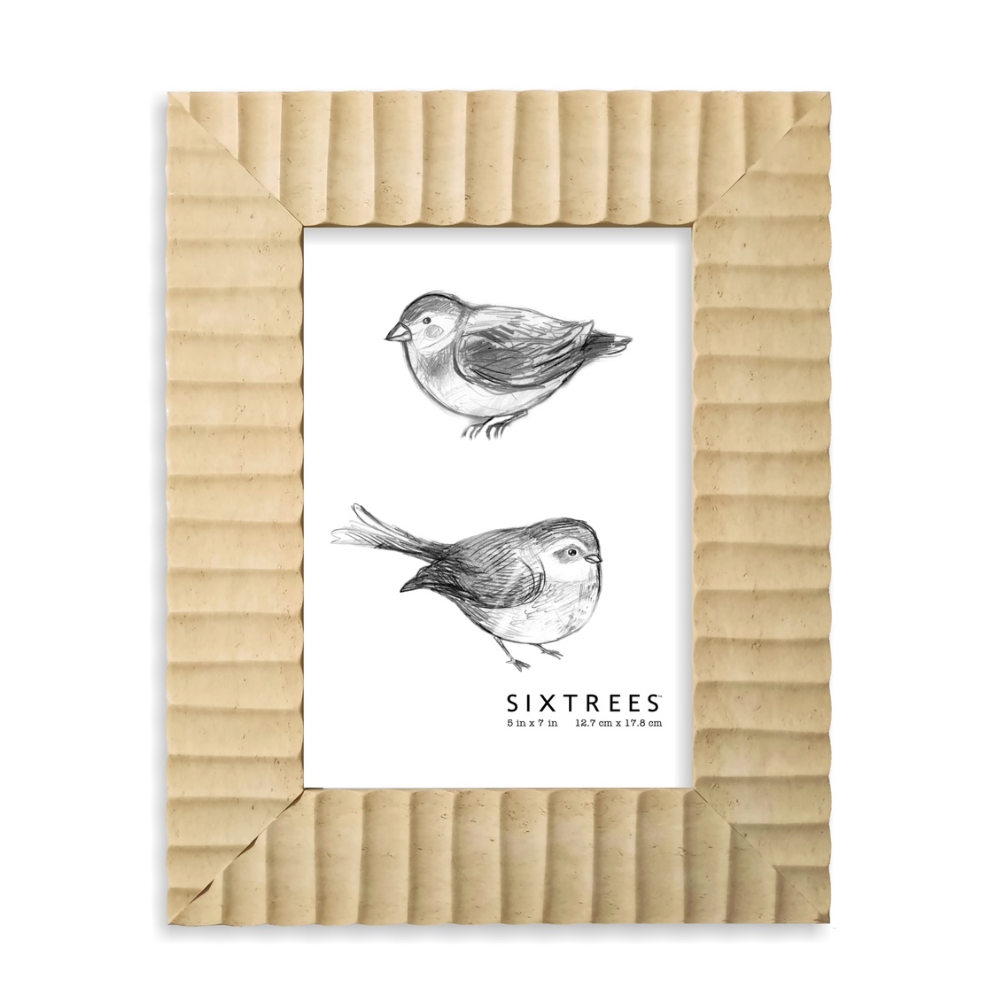 5 x 7 in. Wheeler Blonde Picture Frame
