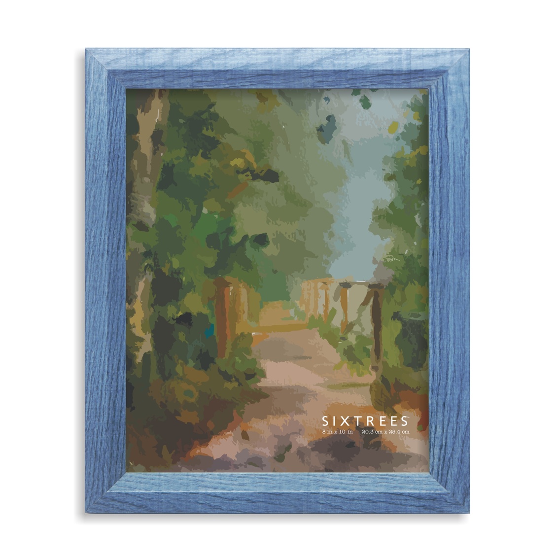 8 x 10 in. Bryce Blue Picture Frame