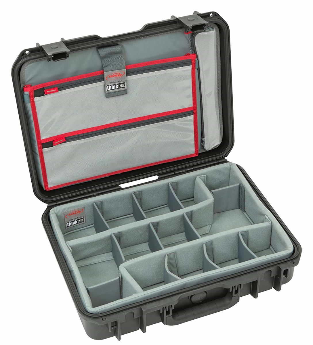Picture of SKB 3I-1813-5DL iSeries 3i-1813-5 Case with Think Tank Designed Photo Dividers & Lid Organizer&#44; Black