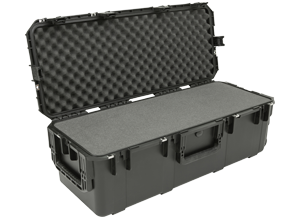 Picture of SKB 3I-3613-12BL iSeries Waterproof Utility Case with Layered Foam & Wheels - Black&#44; 36 x 13 x 12 in.