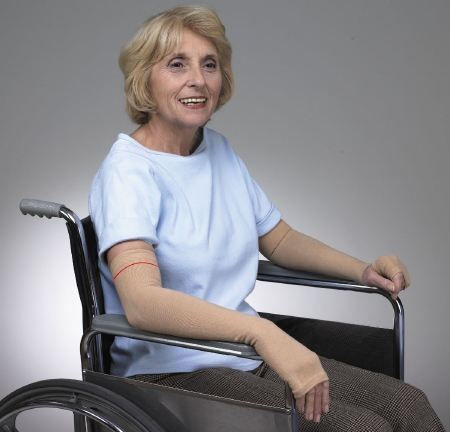 Picture of Skil-Care 503356 Geri-Sleeves Light Tone Arm, Small - 25 per Pack